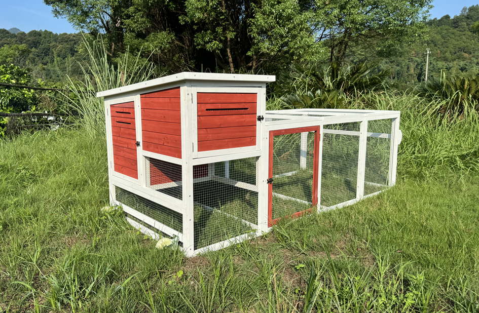 Mobile Pet Coop with Run KRC3 84 Mobile Pet Coop with Run