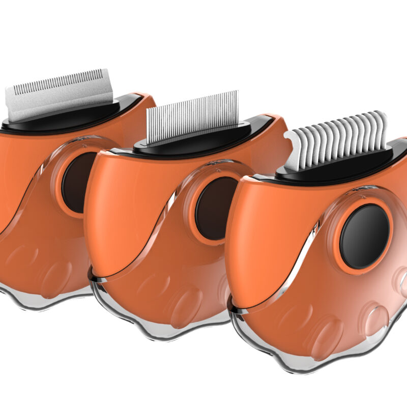 3-in-1 Pet Comb 三合一橙色 3-in-1 Pet Comb