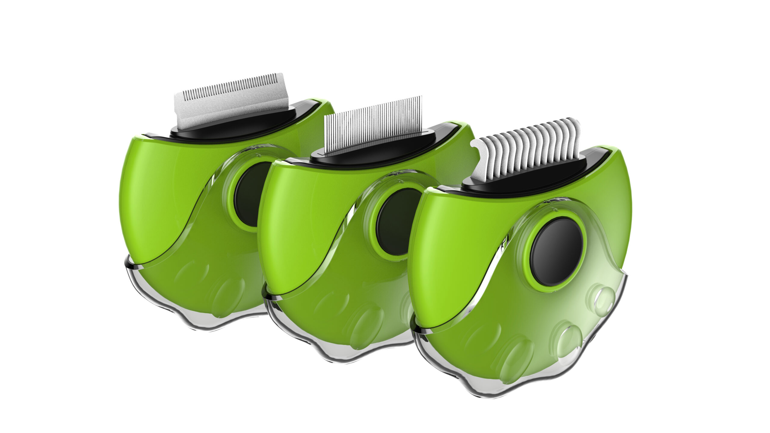 3-in-1 Pet Comb 三合一绿色‘ scaled 3-in-1 Pet Comb